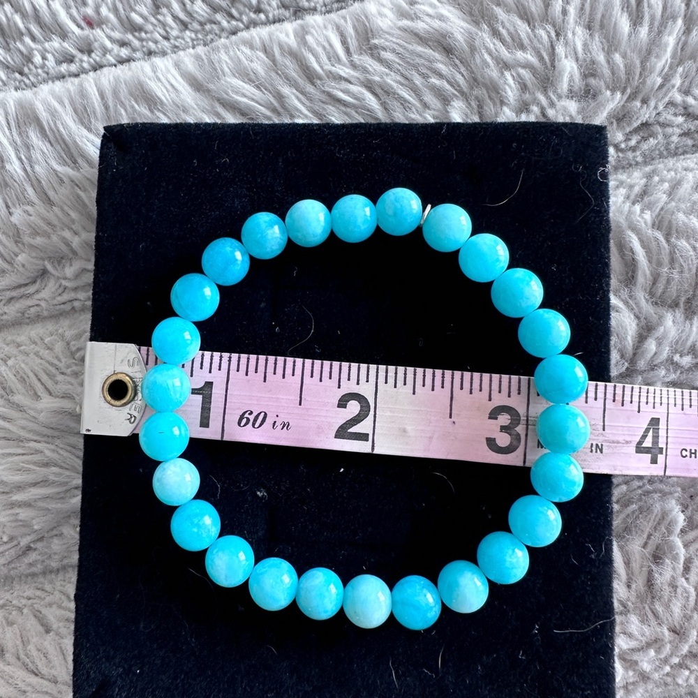 Light Amazonite bead necklace & bracelet set by Jay King - Picture 14 of 16
